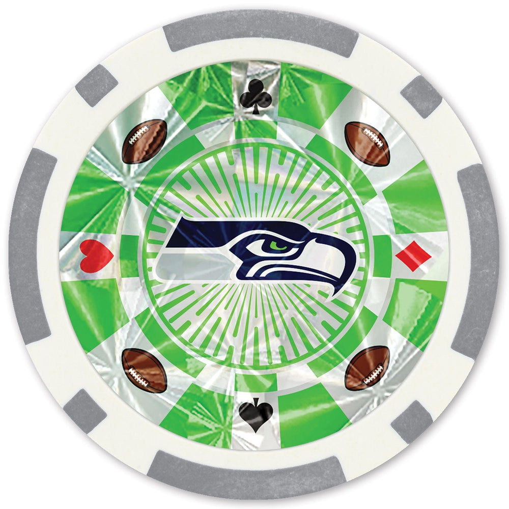 Seattle Seahawks 20 Piece Poker Chips (ONLINE ORDER ONLY)