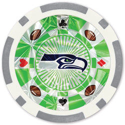 Seattle Seahawks 20 Piece Poker Chips (ONLINE ORDER ONLY)