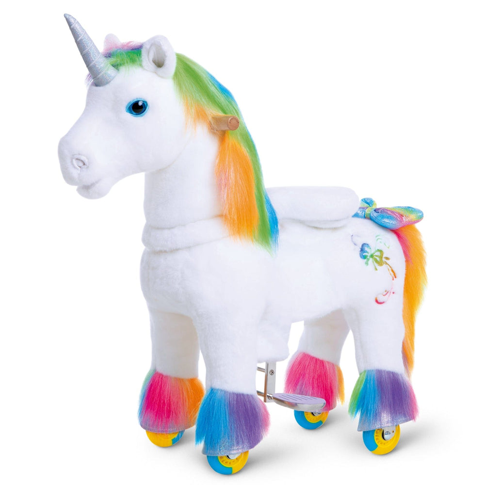Model X Unicorn Ride On Toy for Age 3-4 Rainbow (ONLINE ORDER ONLY)