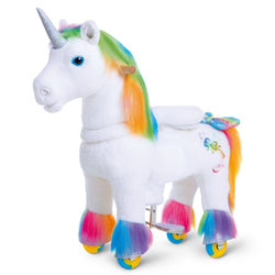 Model X Unicorn Ride On Toy for Age 3-4 Rainbow (ONLINE ORDER ONLY)