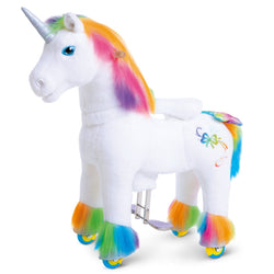 Model X Ride on Rainbow Unicorn for Age 4-7 (ONLINE ORDER ONLY)