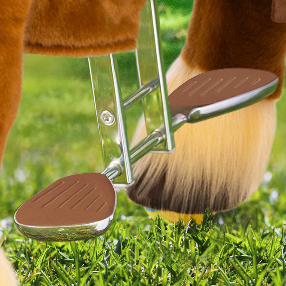 Model X Horse Ride On Toy for Age 4-7 Brown (ONLINE ORDER ONLY)