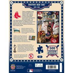 Boston Red Sox - Locker Room 500 Piece Jigsaw Puzzle