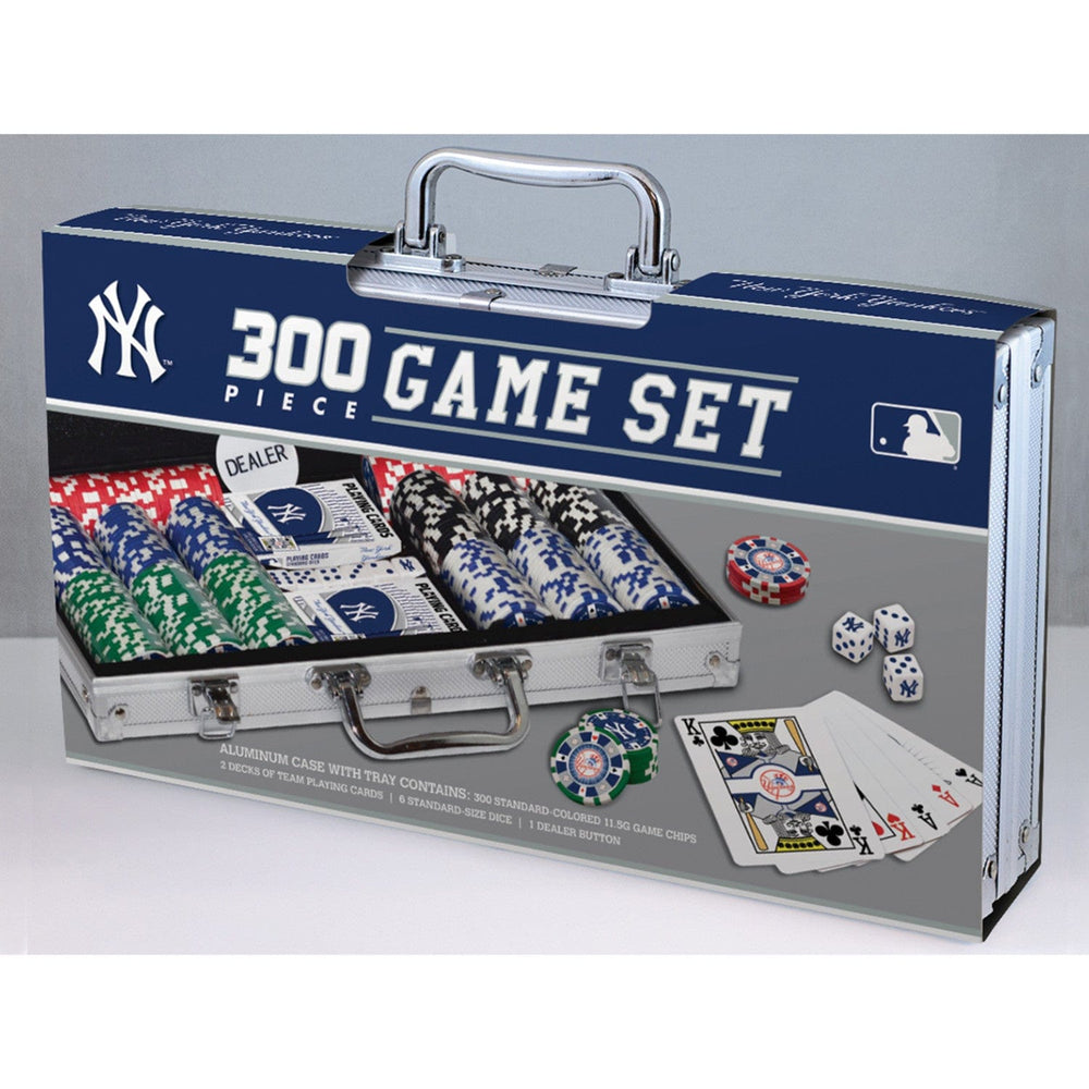 New York Yankees 300 Piece Poker Set (ONLINE ORDER ONLY)