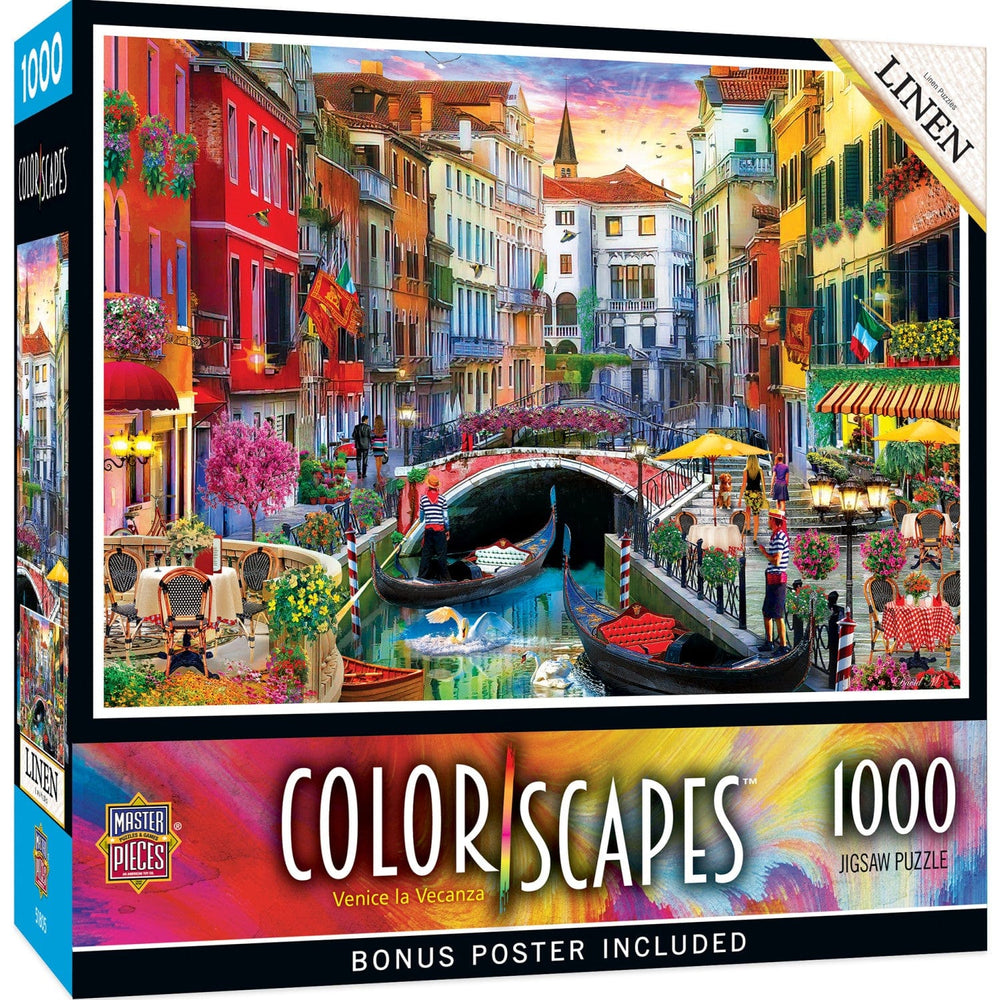 Colorscapes - Venice la Vecanza 1000 Piece Jigsaw Puzzle (ONLINE ORDER ONLY)
