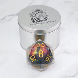 Xanathar's Eye | Giant D20 Moving Eye DnD Dice | Acrylic RPG Gaming Dice (ONLINE ORDER ONLY)