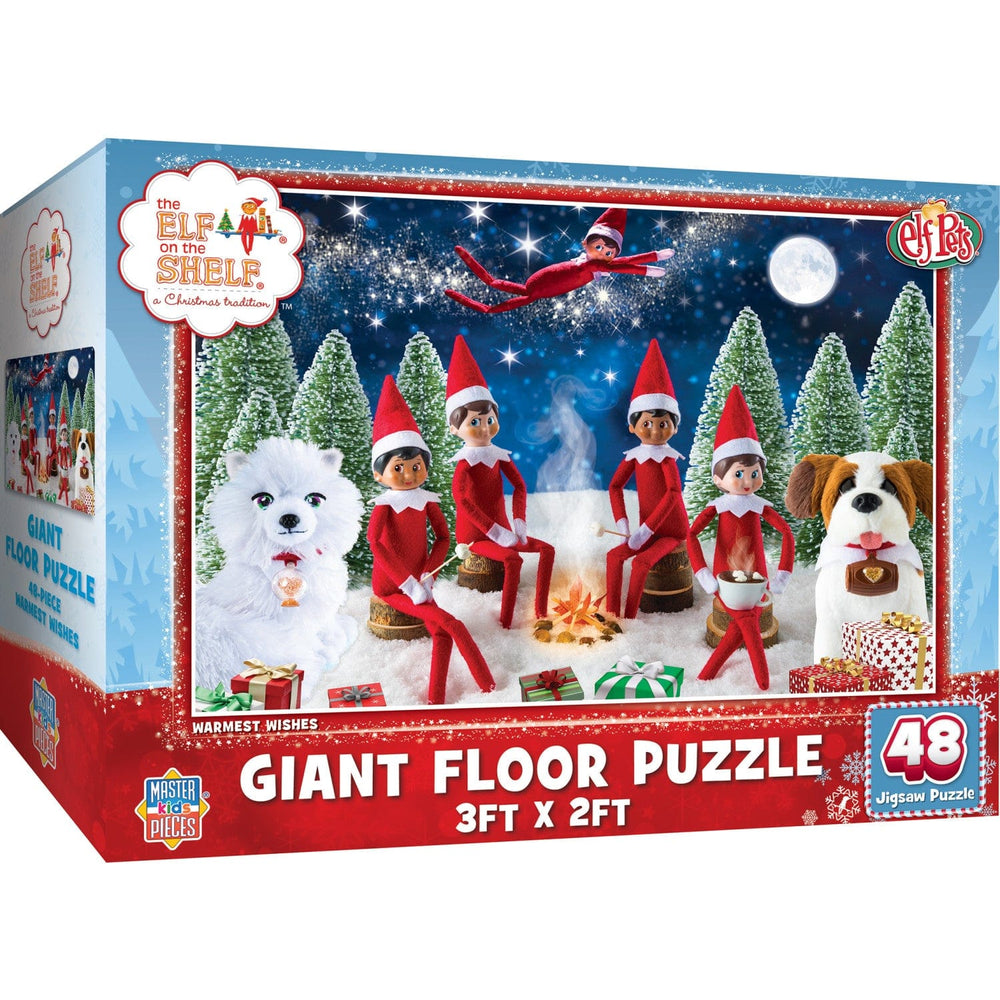Elf on the Shelf Warmest Wishes 48 Piece Floor Jigsaw Puzzle (ONLINE ORDER ONLY)