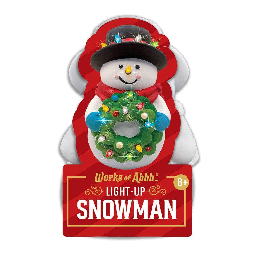 Light-Up Snowman - 6" Plaster Paint Kit (ONLINE ORDER ONLY)
