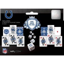 Indianapolis Colts - 2-Pack Playing Cards & Dice Set (ONLINE ORDER ONLY)