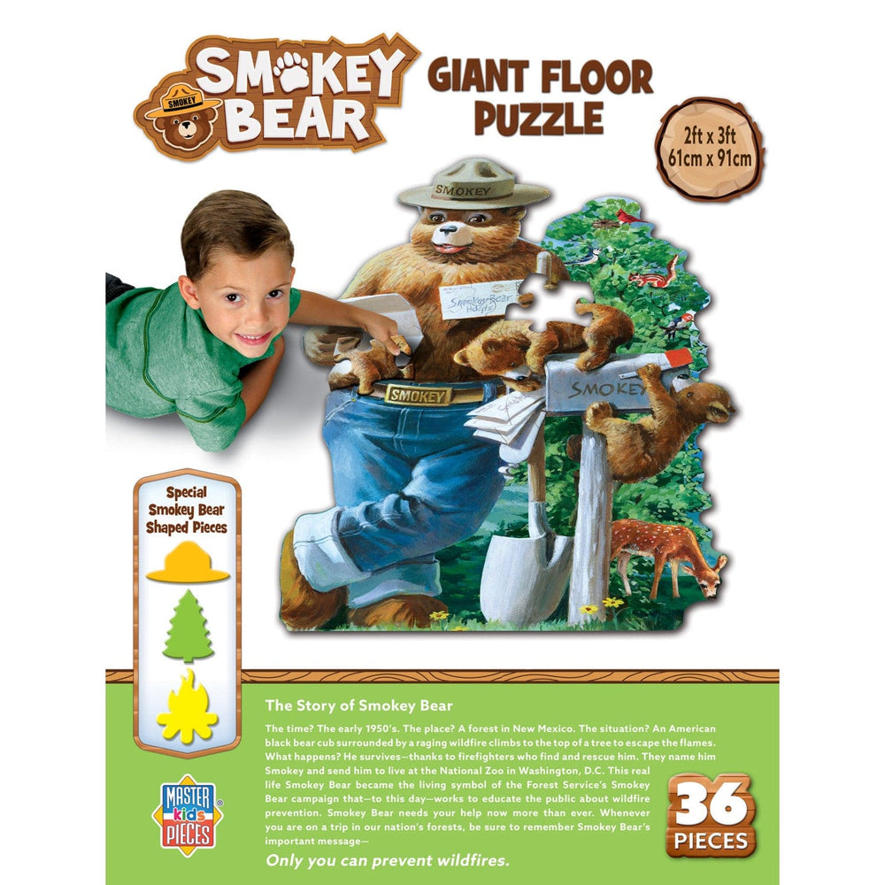 Smokey Bear 36 Piece Floor Jigsaw Puzzle (ONLINE ORDER ONLY)