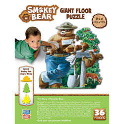 Smokey Bear 36 Piece Floor Jigsaw Puzzle (ONLINE ORDER ONLY)