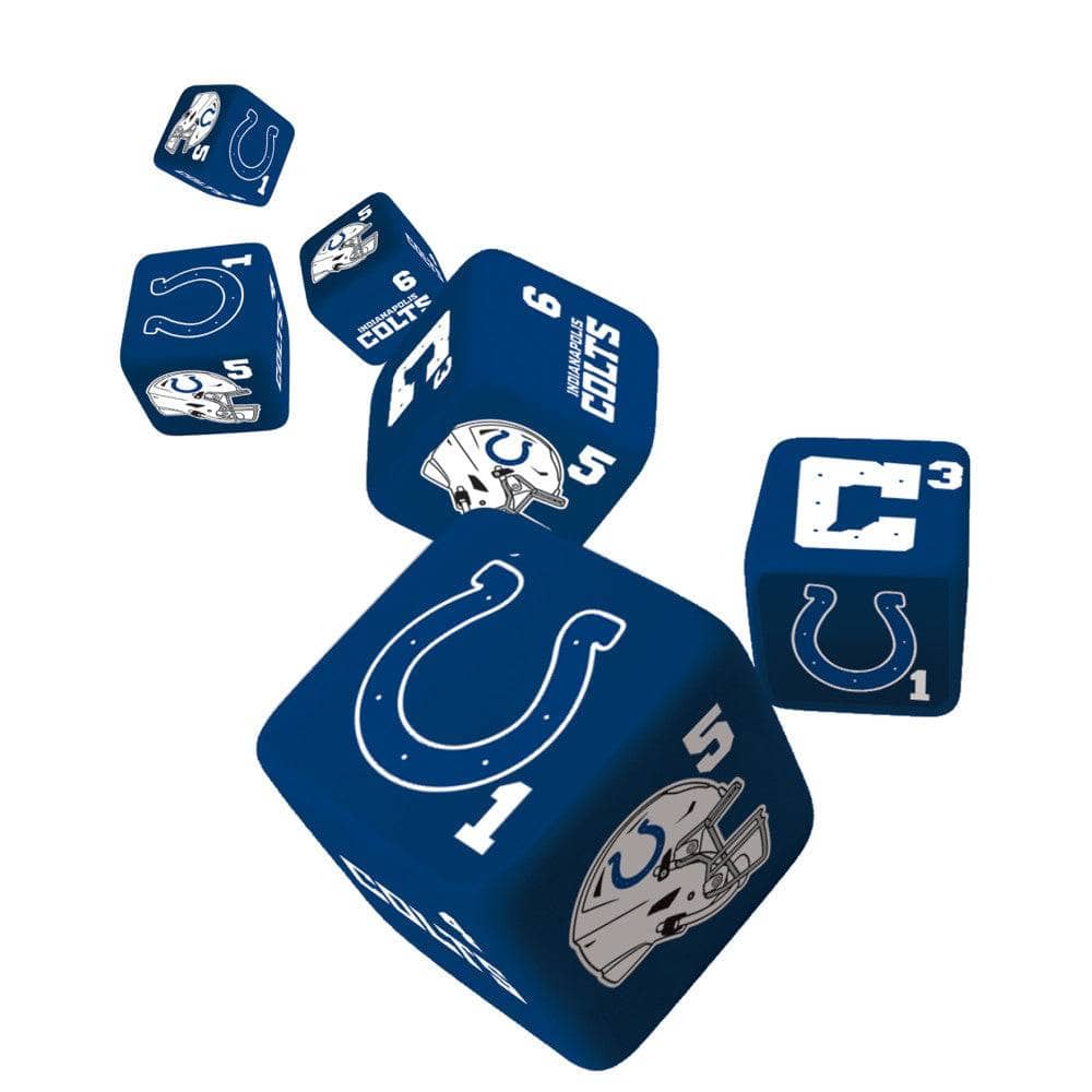 Indianapolis Colts Dice Set - 19mm (ONLINE ORDER ONLY)
