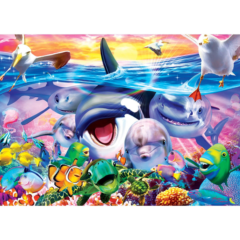 Selfies - Ocean Oddballs 500 Piece Jigsaw Puzzle (ONLINE ORDER ONLY)