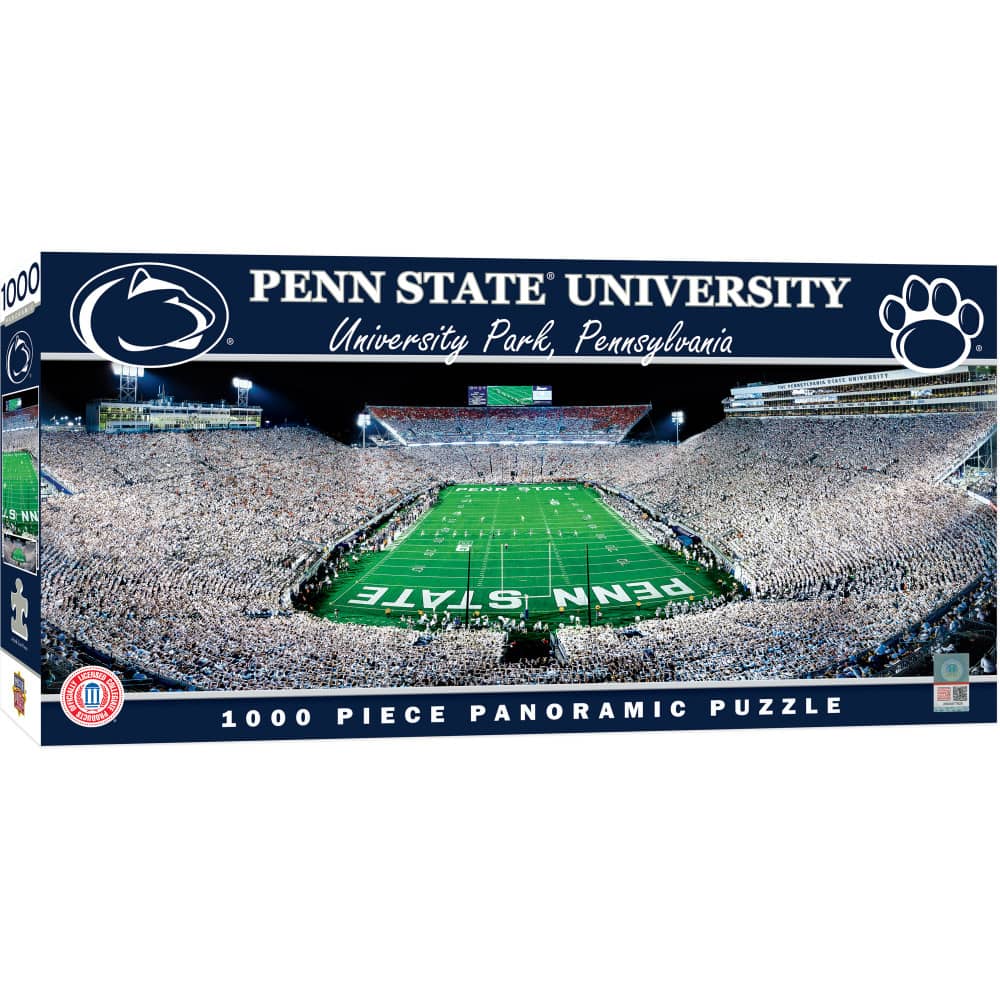 Penn State Nittany Lions - 1000 Piece Panoramic Jigsaw Puzzle - End View
