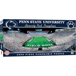 Penn State Nittany Lions - 1000 Piece Panoramic Jigsaw Puzzle - End View
