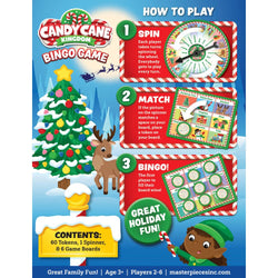 Candy Cane Kingdom Bingo Game (ONLINE ORDER ONLY)