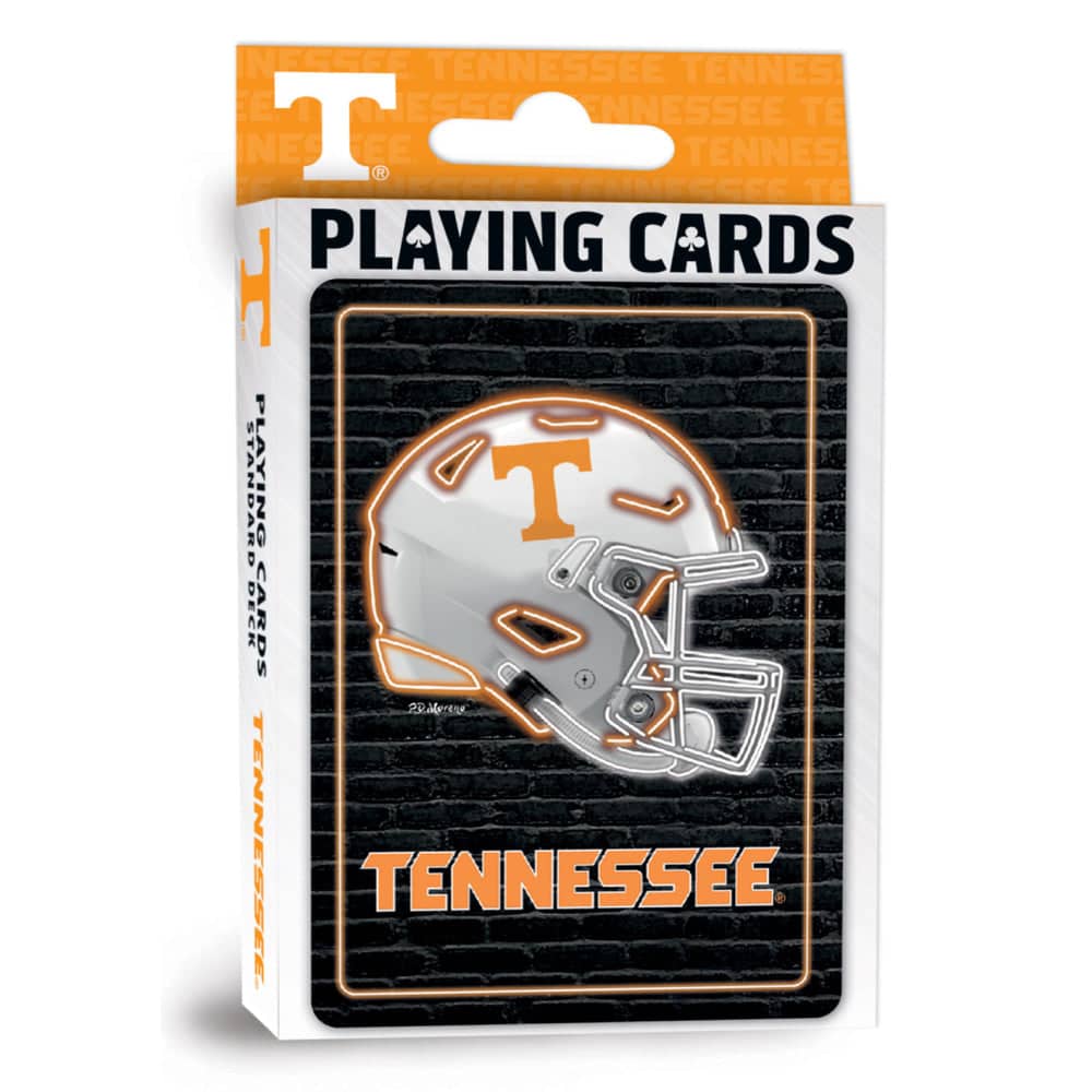 Tennessee Volunteers Neon-Styled Playing Cards - 54 Card Deck (ONLINE ORDER ONLY)