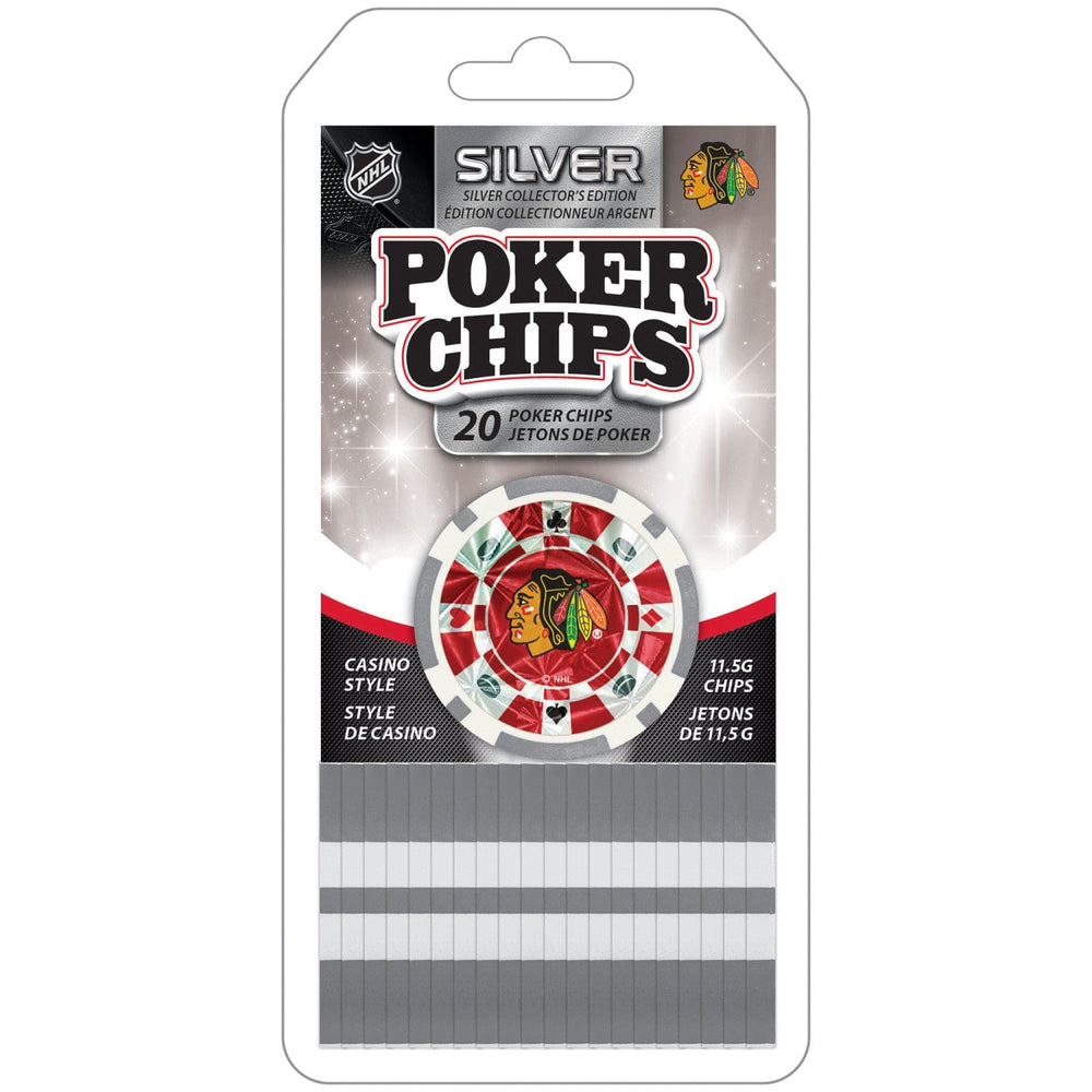 Chicago Blackhawks 20 Piece Poker Chips (ONLINE ORDER ONLY)