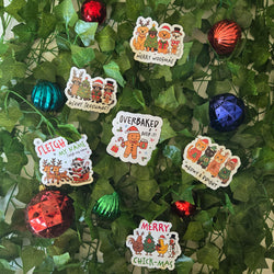Cute Christmas Stickers (ONLINE ORDER ONLY)