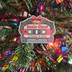 Vintage Christmas Music Cassette Stickers (ONLINE ORDER ONLY)