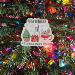 Fun Christmas Quote Stickers (ONLINE ORDER ONLY)