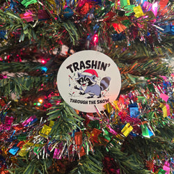 Round Cheeky Christmas Stickers (ONLINE ORDER ONLY)