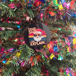 Round Cheeky Christmas Stickers (ONLINE ORDER ONLY)