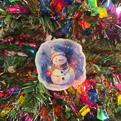 Snowman Christmas Stickers (ONLINE ORDER ONLY)