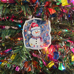 Snowman Christmas Stickers (ONLINE ORDER ONLY)