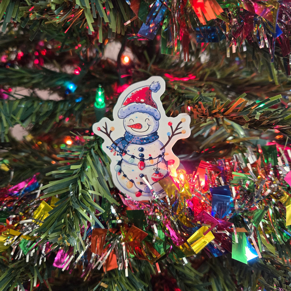 Snowman Christmas Stickers (ONLINE ORDER ONLY)