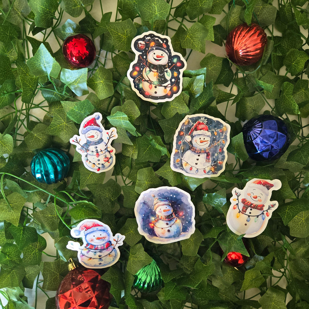 Snowman Christmas Stickers (ONLINE ORDER ONLY)