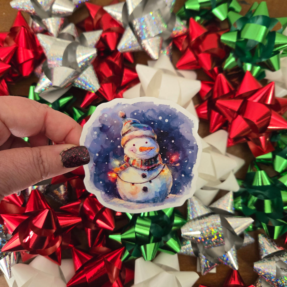 Snowman Christmas Stickers (ONLINE ORDER ONLY)