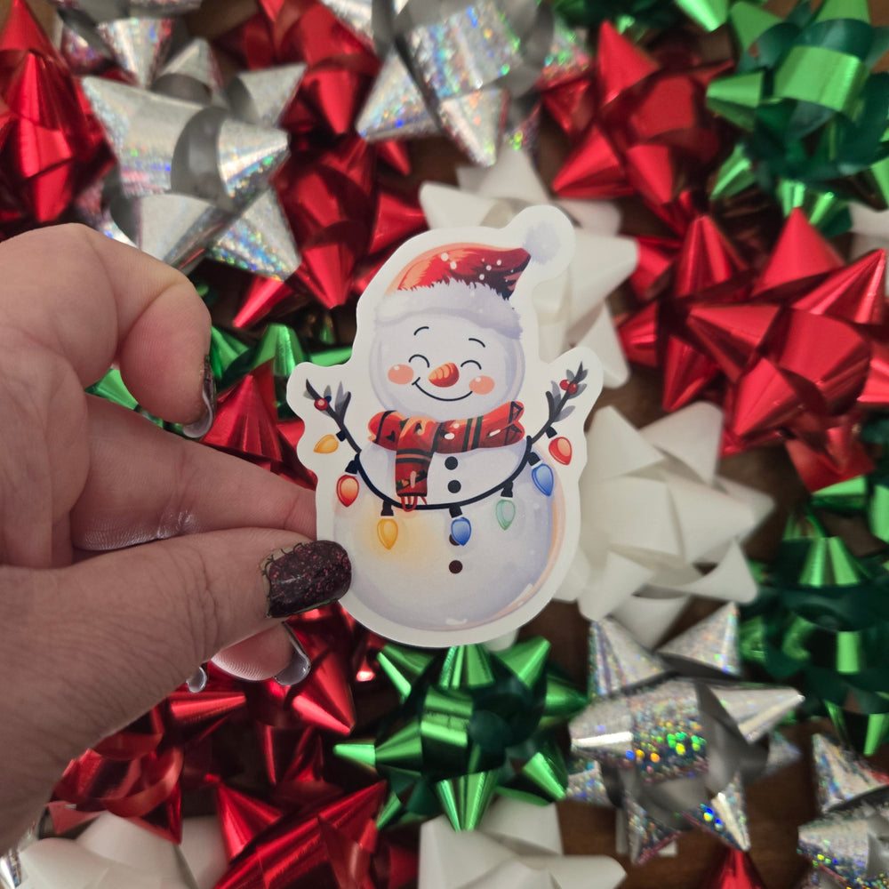 Snowman Christmas Stickers (ONLINE ORDER ONLY)