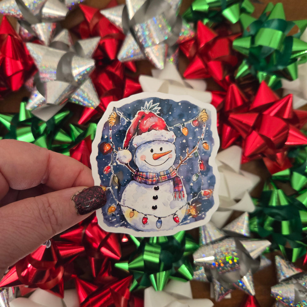 Snowman Christmas Stickers (ONLINE ORDER ONLY)