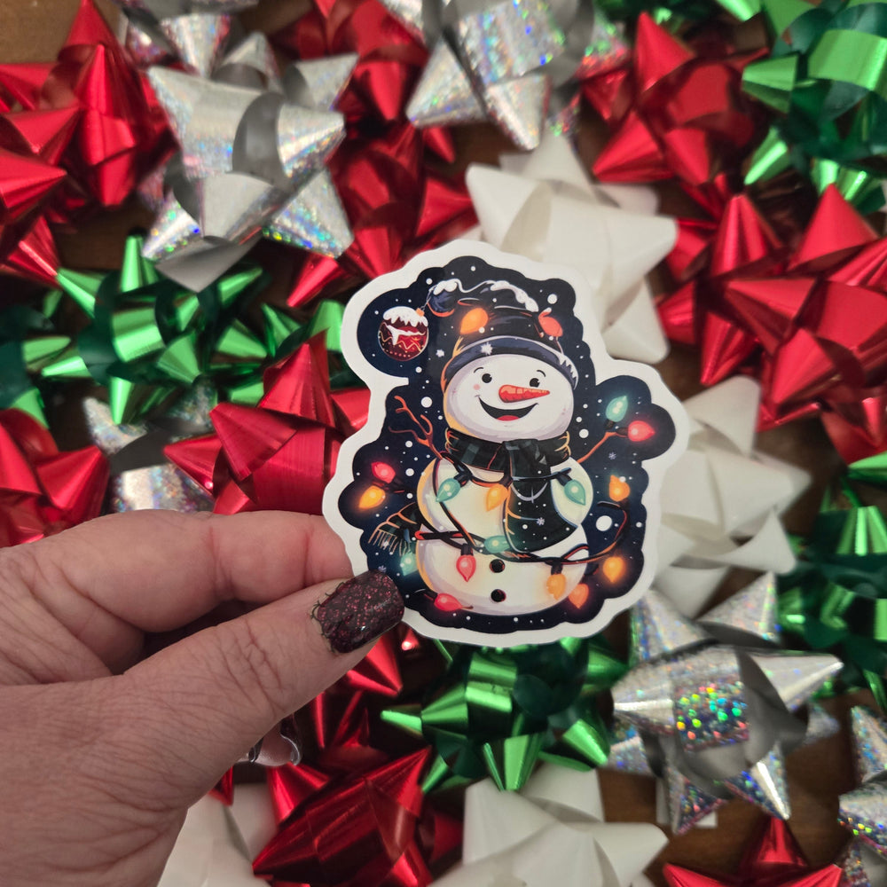 Snowman Christmas Stickers (ONLINE ORDER ONLY)