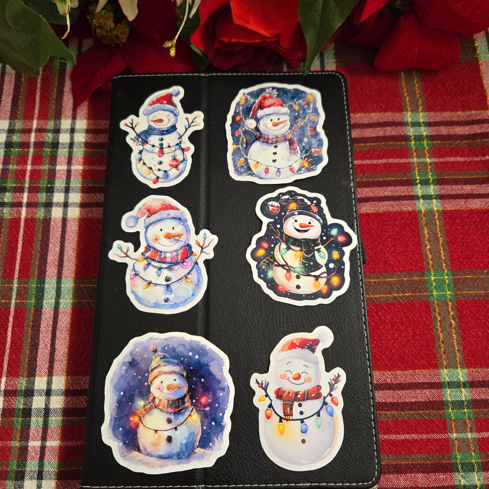 Snowman Christmas Stickers (ONLINE ORDER ONLY)
