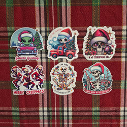 Cool Christmas Spooky Stickers (ONLINE ORDER ONLY)