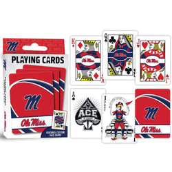 Ole Miss Rebels Playing Cards - 54 Card Deck (ONLINE ORDER ONLY)