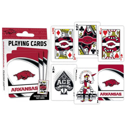 Arkansas Razorbacks Playing Cards - 54 Card Deck (ONLINE ORDER ONLY)