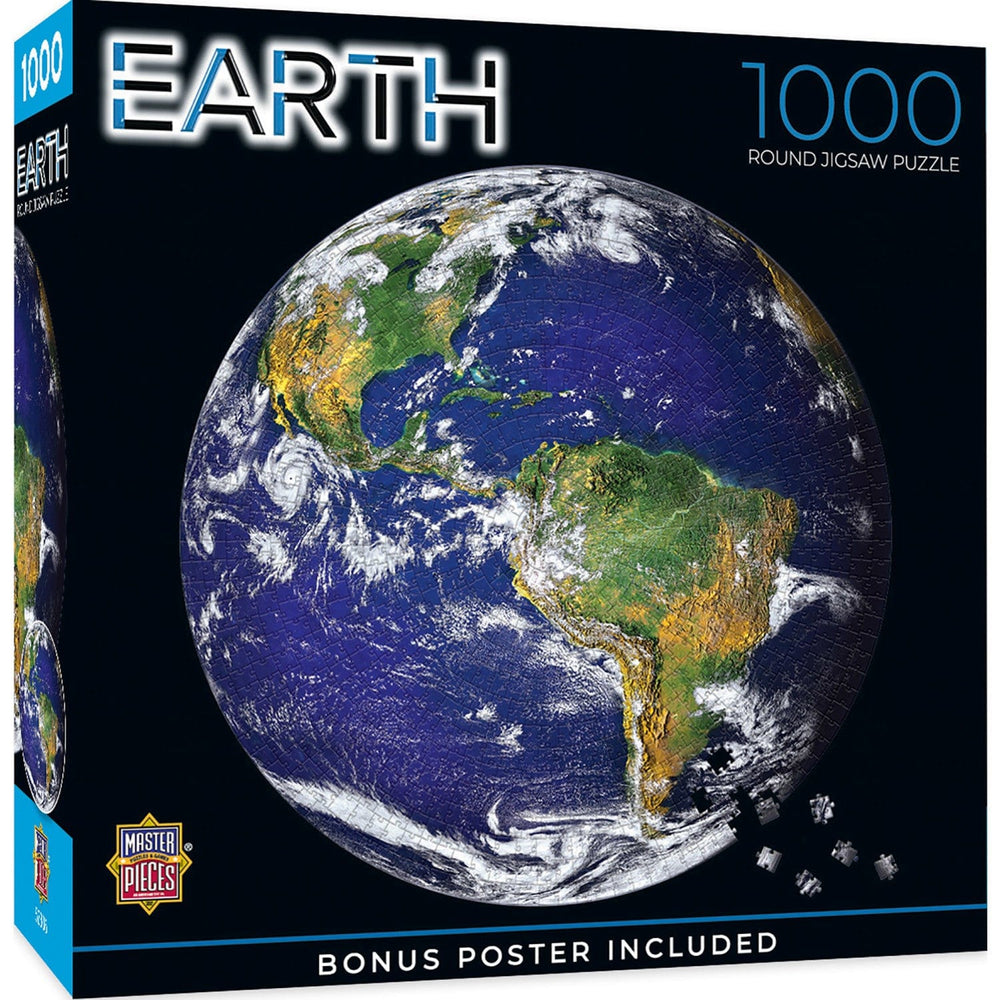 The Earth - 1000 Piece Round Jigsaw Puzzle (ONLINE ORDER ONLY)