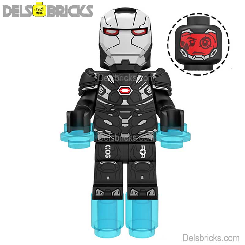 War Machine MK6 Suit Lego Marvel Custom Minifigures (ONLINE ORDER ONLY)