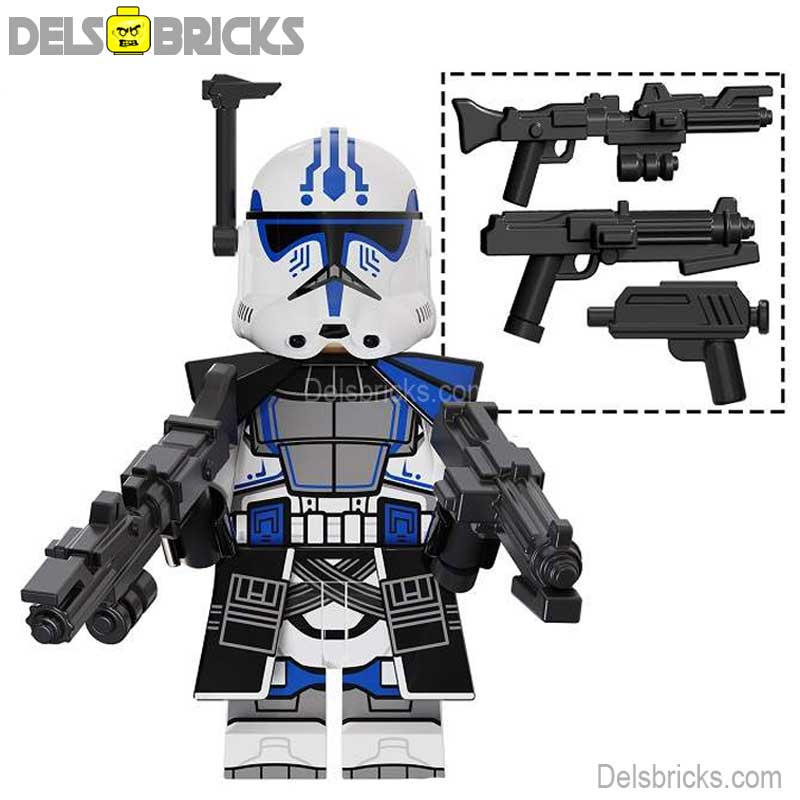 hardcase 501st Legion Clone trooper Phase 2 Lego Minifigures Custom Toys (ONLINE ORDER ONLY)