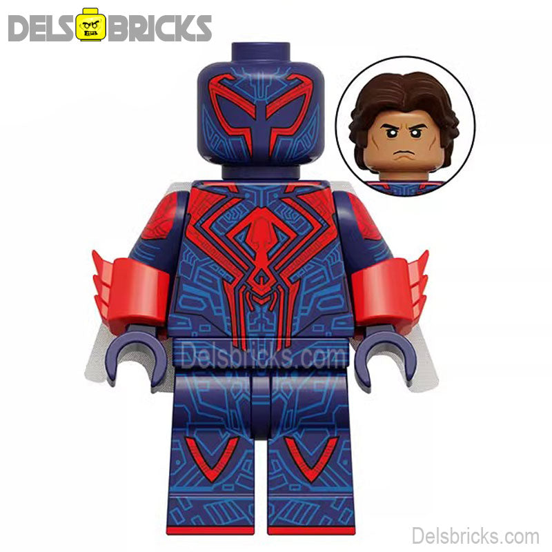 Spider-Man 2099 Spider-verse Lego Minifigures Custom Toys NEW (ONLINE ORDER ONLY)
