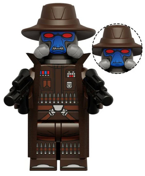 Outer Rim Bounty Hunter Custom Minifig (Online Only)