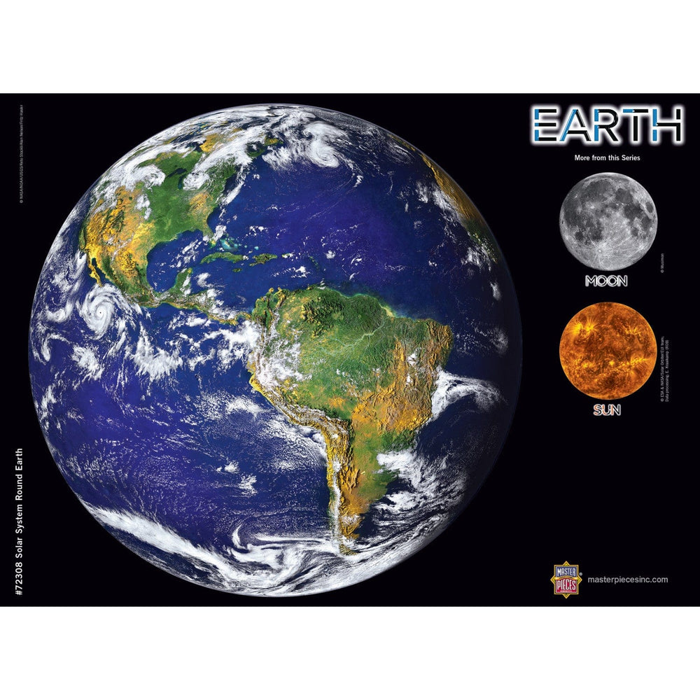 The Earth - 1000 Piece Round Jigsaw Puzzle (ONLINE ORDER ONLY)