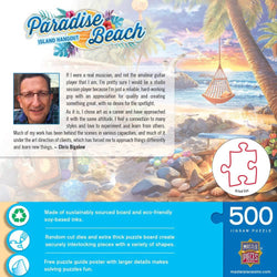 Paradise Beach - Island Hangout 500 Piece Jigsaw Puzzle