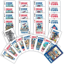 Chicago Cubs Fan Deck Playing Cards - 54 Card Deck (ONLINE ORDER ONLY)