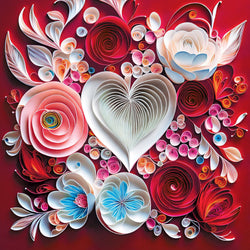 Valentine's Day - Love in Bloom 1000 Piece Jigsaw Puzzle