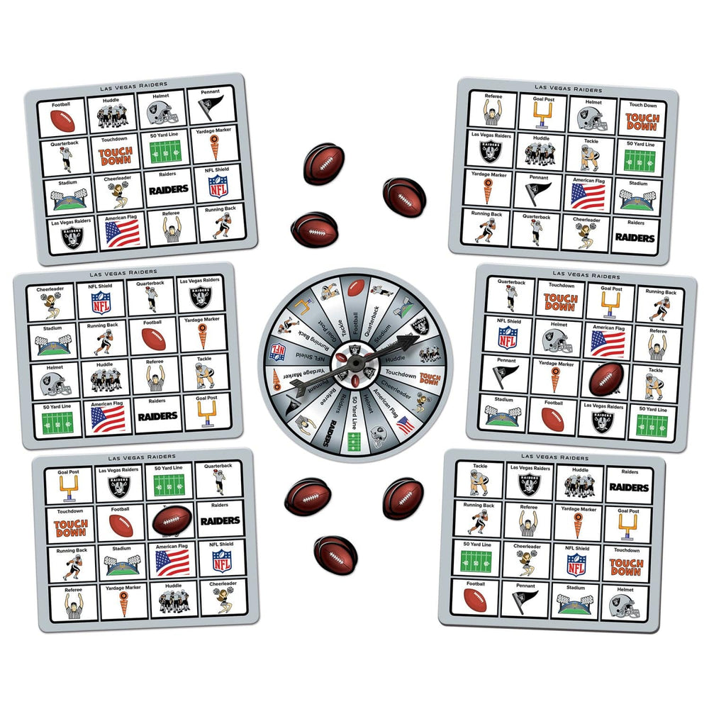 Las Vegas Raiders Bingo Game (ONLINE ORDER ONLY)