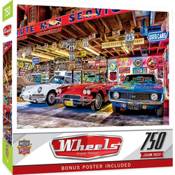 Wheels - Triple Threat 750 Piece Jigsaw Puzzle (ONLINE ORDER ONLY)